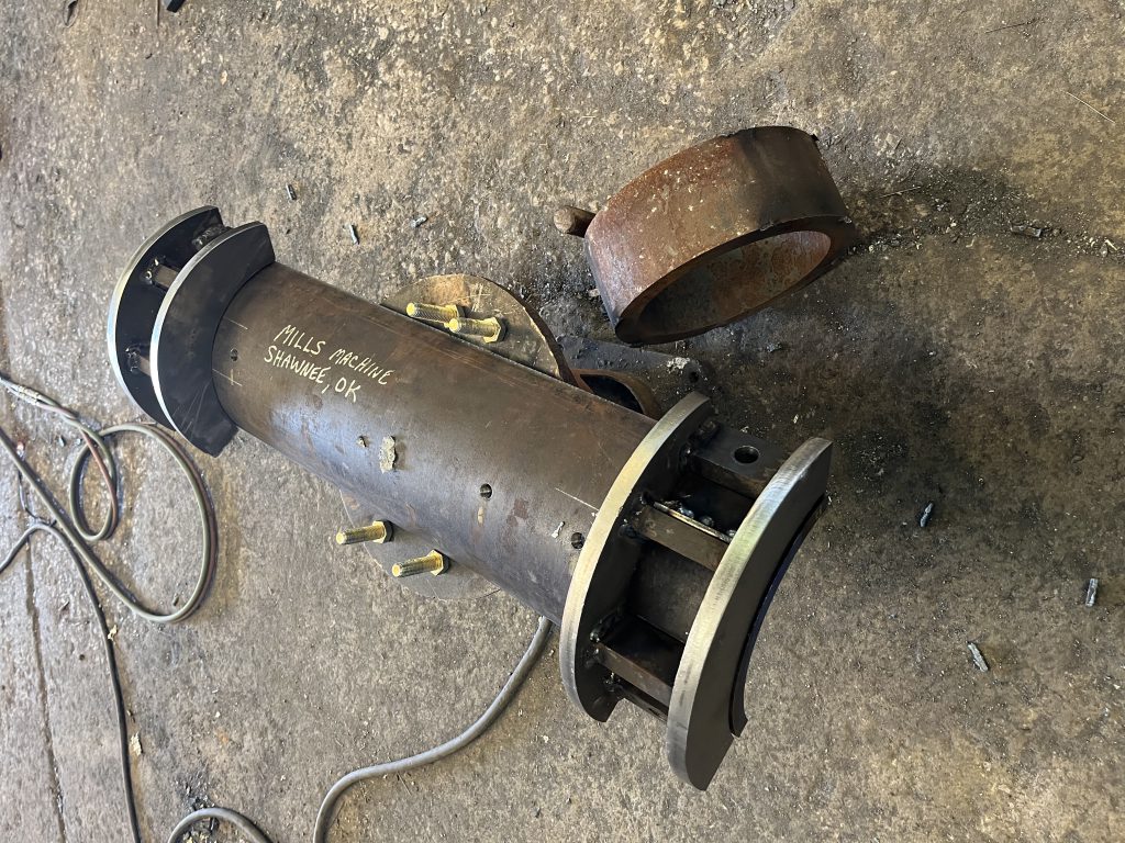 16” Backing Plate for 12” Mills Knife Perforator Mills Machine